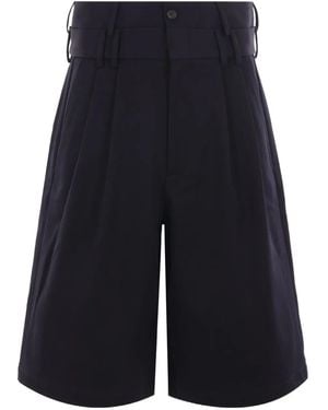 NAMACHEKO Cotton Shorts - Blue