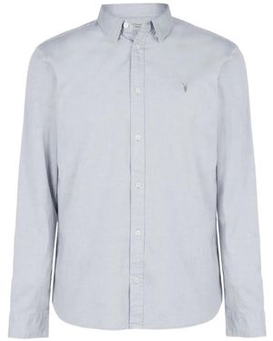 AllSaints Cotton Shirt - Blue