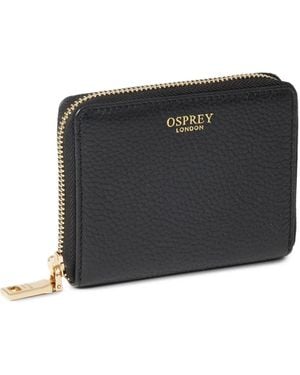 Osprey Small Core Leather Wallet - Black