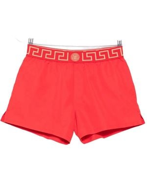 Versace Medusa Swim Shorts - Red