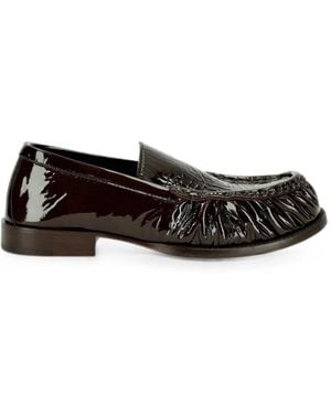 Dries Van Noten Leather Loafers - White