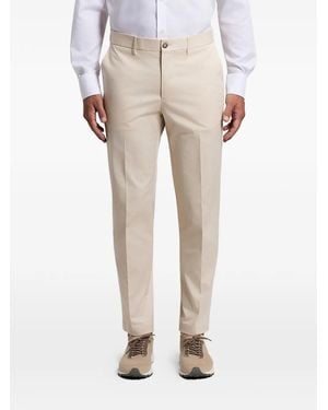 Peserico Button Trousers - Natural