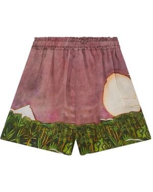 Donde Esteban La Sierra ショートパンツ - レッド