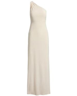 Ralph Lauren One-Shoulder Maxi Dress - White