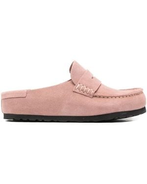 Birkenstock Naples Wrapped Loafers - Pink
