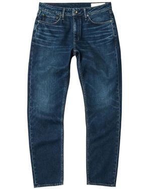Rag & Bone Faded-Effect Whiskers Jeans - Blue