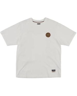 Evisu Seagull Graphic-Print Cotton T-Shirt - White