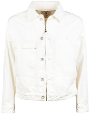 C.P. Company Buttoned Jacket - White