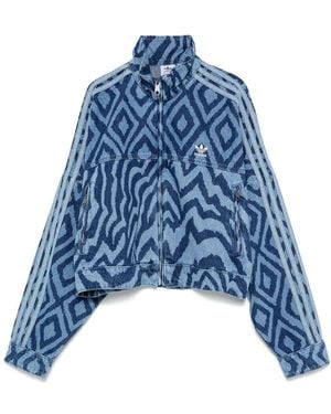 adidas X Farm Rio Denim Jacket - Blue