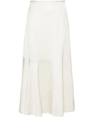 Jil Sander ハイウエスト スカート - ホワイト