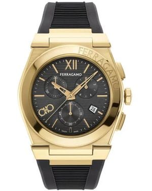 Ferragamo Round-Case 42Mm - White