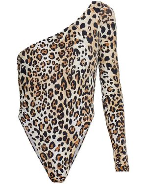 DSquared² Body Con Animal Print - Blanco