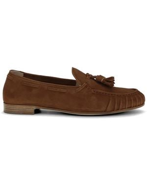 Fratelli Rossetti Brera Tassel-Detail Loafers - Brown