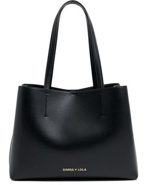 Bimba Y Lola Borsa Tote Chihuahua Piccola - Nero