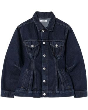RE/DONE Jeansjacke Mit Biesen - Blau