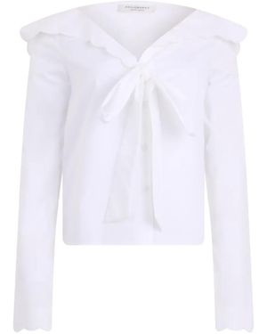 Philosophy Di Lorenzo Serafini Bow-Detail Blouse - White