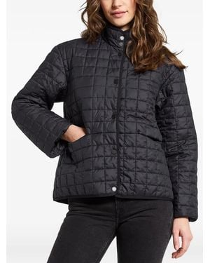 Didriksons Alba Quilted High-Neck Jacket - Black