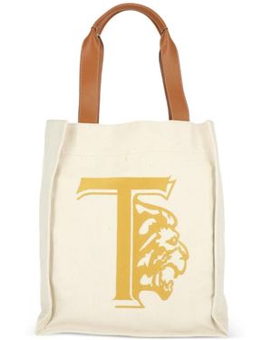 Tod's Logo-Detail Tote Bag - Metallic
