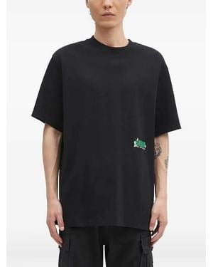 Barbour Graphic-Print T-Shirt - Black