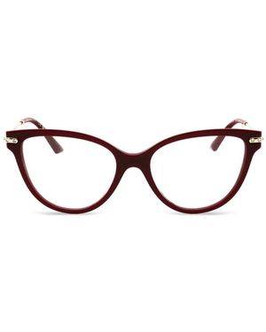 Jimmy Choo Cat-Eye Glasses - Red