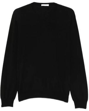 The Row V-Neck Cashmere Jumper - Black