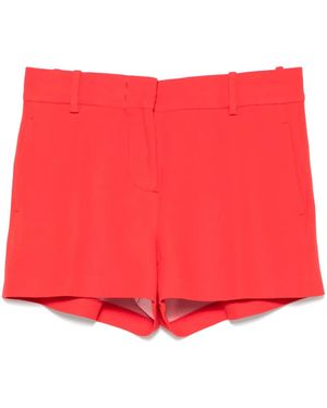Ermanno Scervino クレープ ショートパンツ - レッド