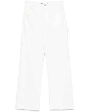 Maje Straight-Leg Jeans - White