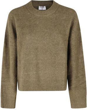 Filippa K Pullover mit Rundhalsausschnitt - Grün