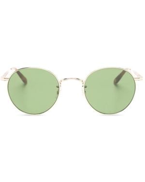 Garrett Leight Wilson Round-Frame Sunglasses - Green