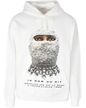 ih nom uh nit Mask Future Hoodie - White