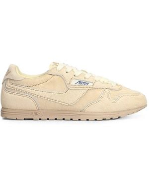 Autry Windspin Low-Top Sneakers - Natural