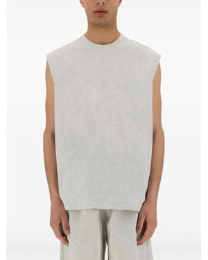 Represent Cotton Sleeveless Tank - Grey