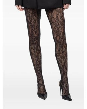 Wardrobe NYC Lace Tights - Black