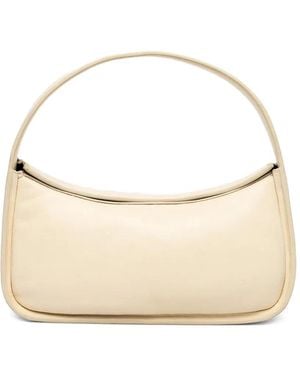 Stand Studio Dakota Logo-Detail Shoulder Bag - Natural