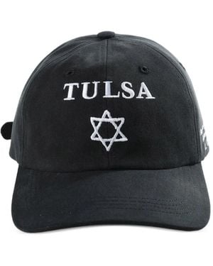 Enfants Riches Deprimes Embroidered Tulsa Baseball Cap - Black