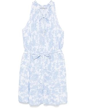 Heidi Klein Playa Paraiso Mini Dress - Blue