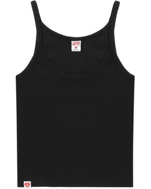 AAPE BY A BATHING AP Ribbed Top - Black