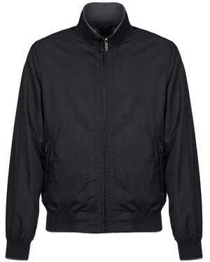 Moorer Bomberjack Met Rits - Blauw