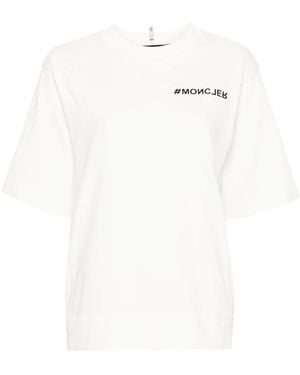 Moncler Thirt Logata - Bianco