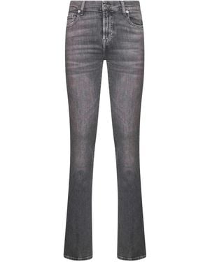 7 For All Mankind コットン ジーンズ - グレー