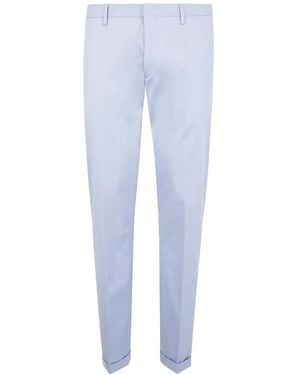 Paul Smith Belt-Loops Trousers - Blue