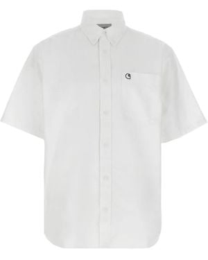 Carhartt Braxton シャツ - ホワイト