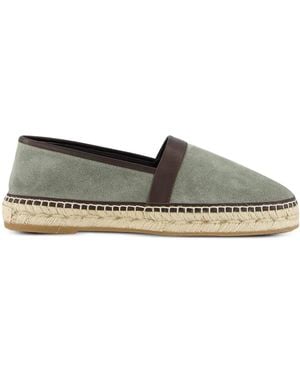 Manolo Blahnik Nerano Espadrilles Aus Wildleder - Grau