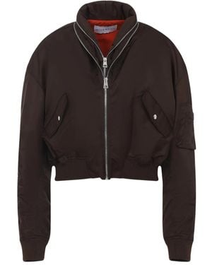 Givenchy ジップアップ ボンバージャケット - ブラック