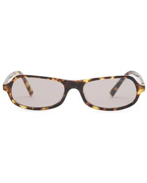 Miu Miu Miu Regard Sunglasses - Brown