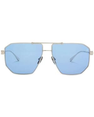 Balmain Pilot-Frame Sunglasses - Blue