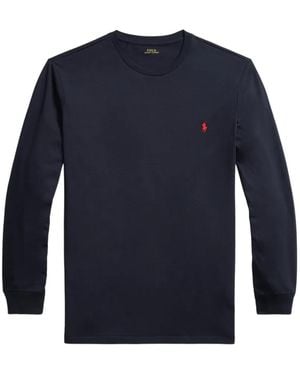 Polo Ralph Lauren Sweatshirt Mit Logo-Stickerei - Blau