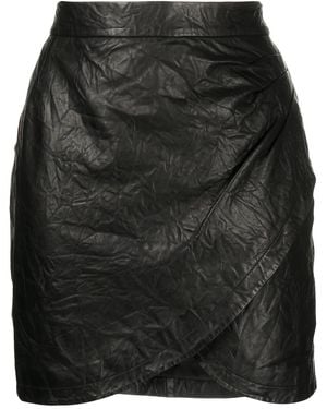 Zadig & Voltaire ‘Julipe’ Leather Skirt - Black