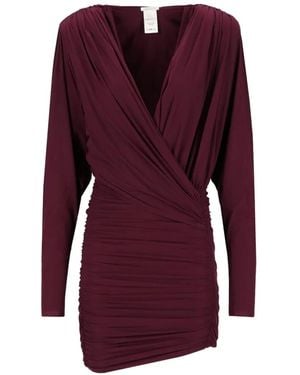 Amazuìn Drapiertes Sandy Minikleid - Lila