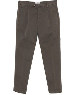 VELA SHOP Pleated Chinos - Grey